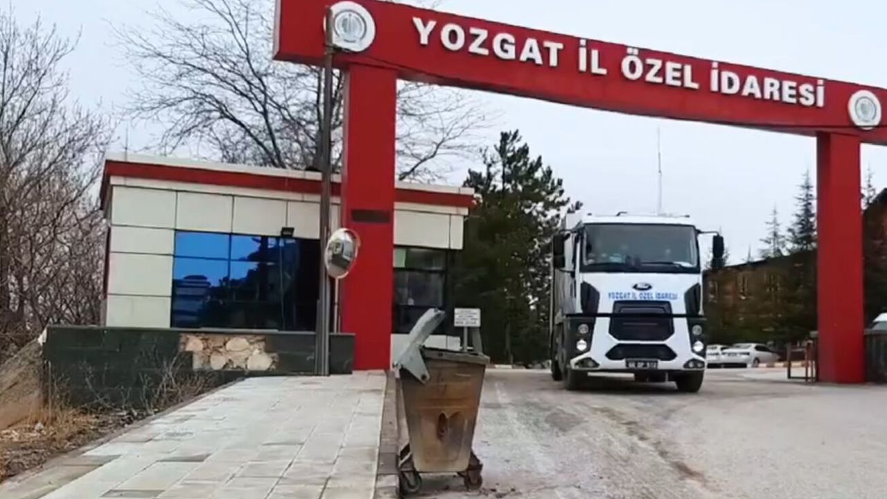 Yozgat'ta personel çevre için sahada