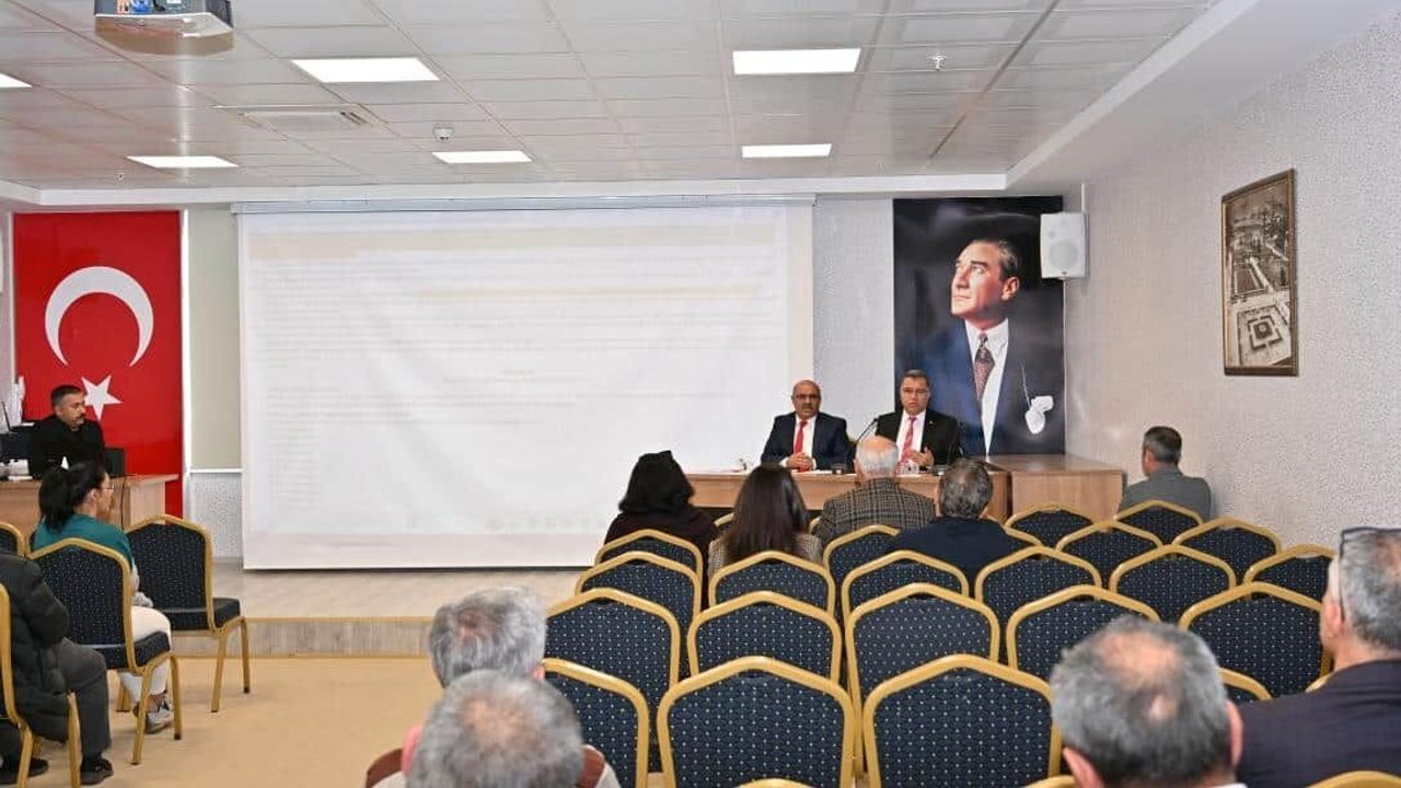 Yozgat genelinde kurslar hakkında toplantı