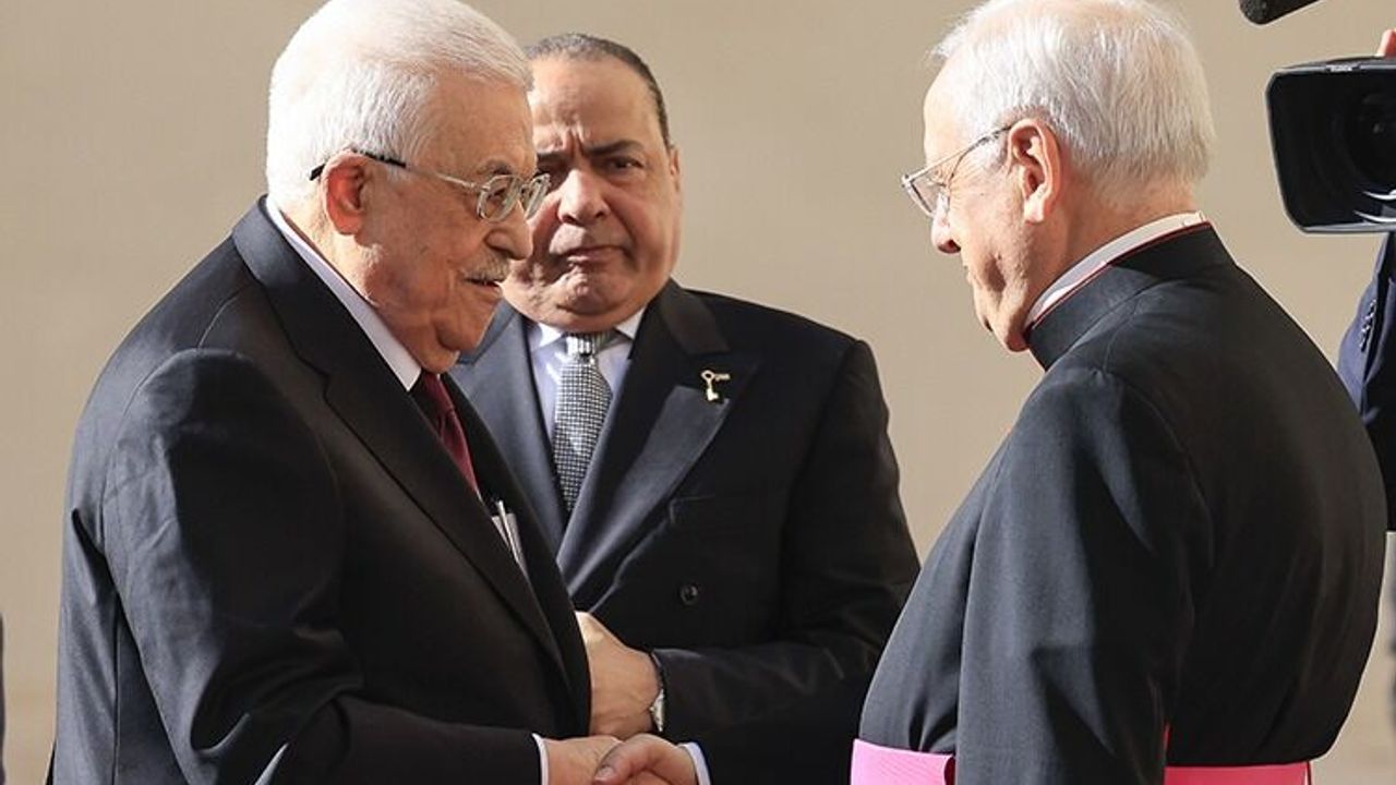 Gazze halkı için Papa 14. Leo ile Filistin Devlet Başkanı Abbas görüştü!