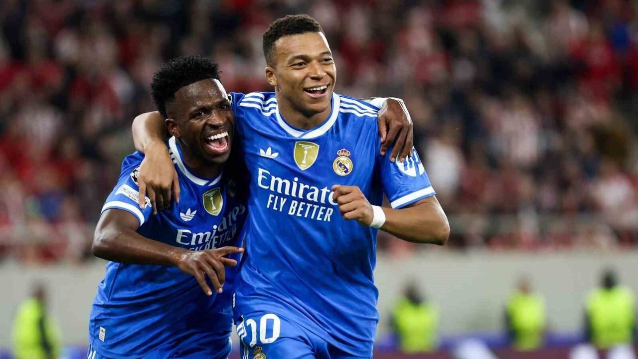 Real Madrid, Mbappe'nin 4 golüyle kazandı