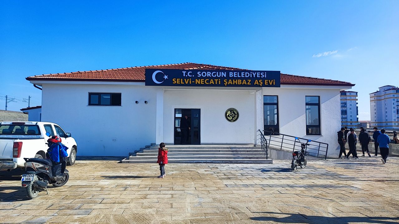 Sorgun'da vatandaşlara ücretsiz yemek