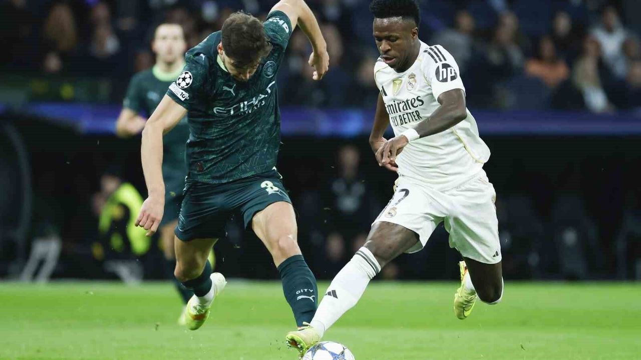 Manchester City, Real Madrid'i deplasmanda yendi