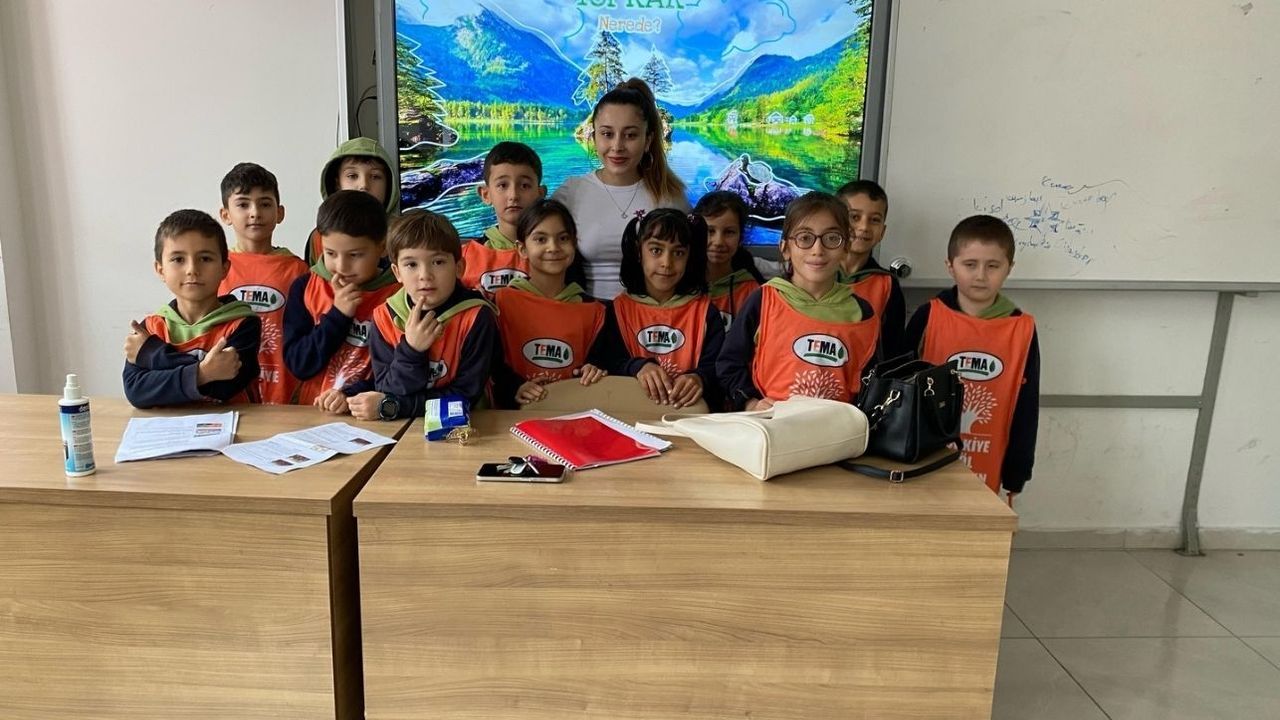 Yozgat’ta Tema Vakfı miniklerle buluştu