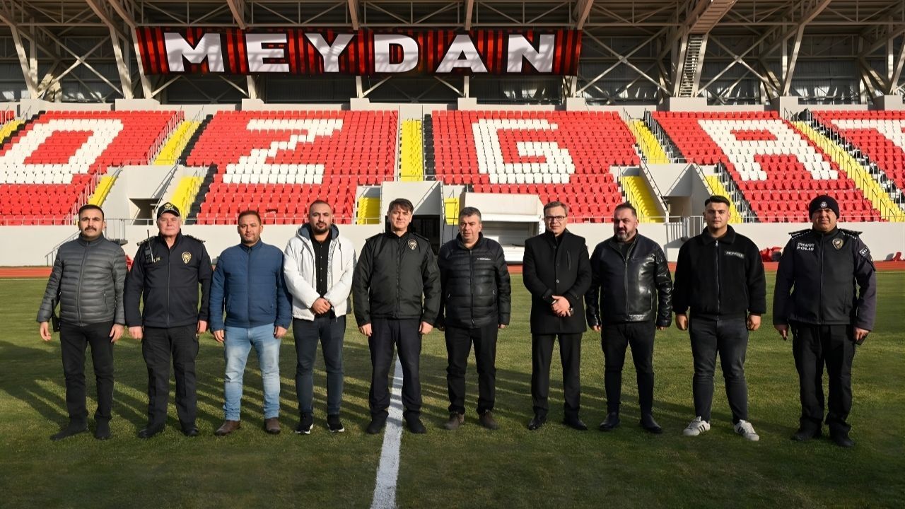 Büyük maç öncesi Yozgat Stadyumu’nda güvenlik tedbirleri yapıldı