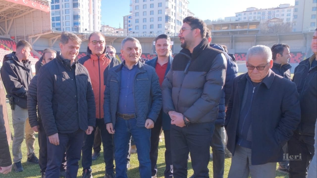 Vali Özkan Yozgat Stadyumu’nda incelemelerde bulundu