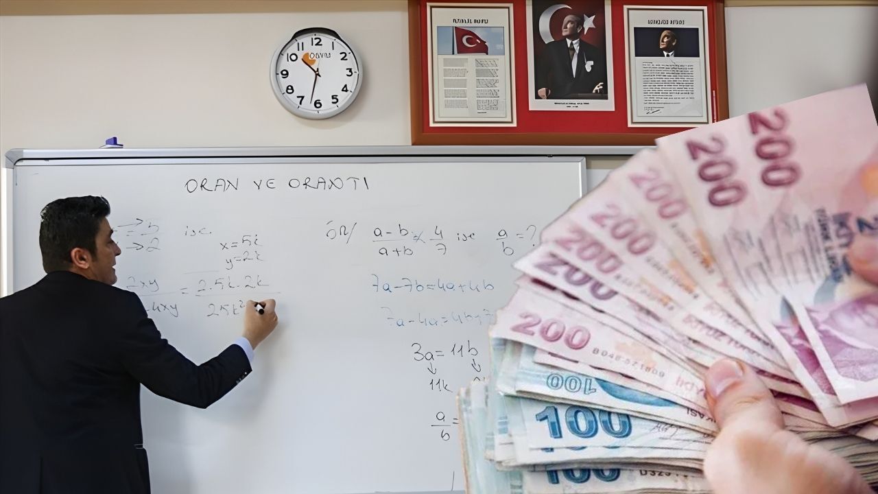 Ücretli öğretmenlerin ocak ayı zamlı maaşları hesaplandı