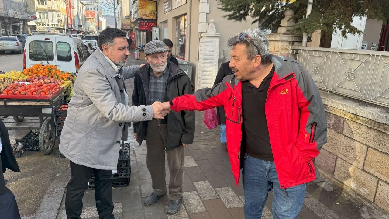 Başkan Arslan’dan esnaf ve vatandaş ziyareti