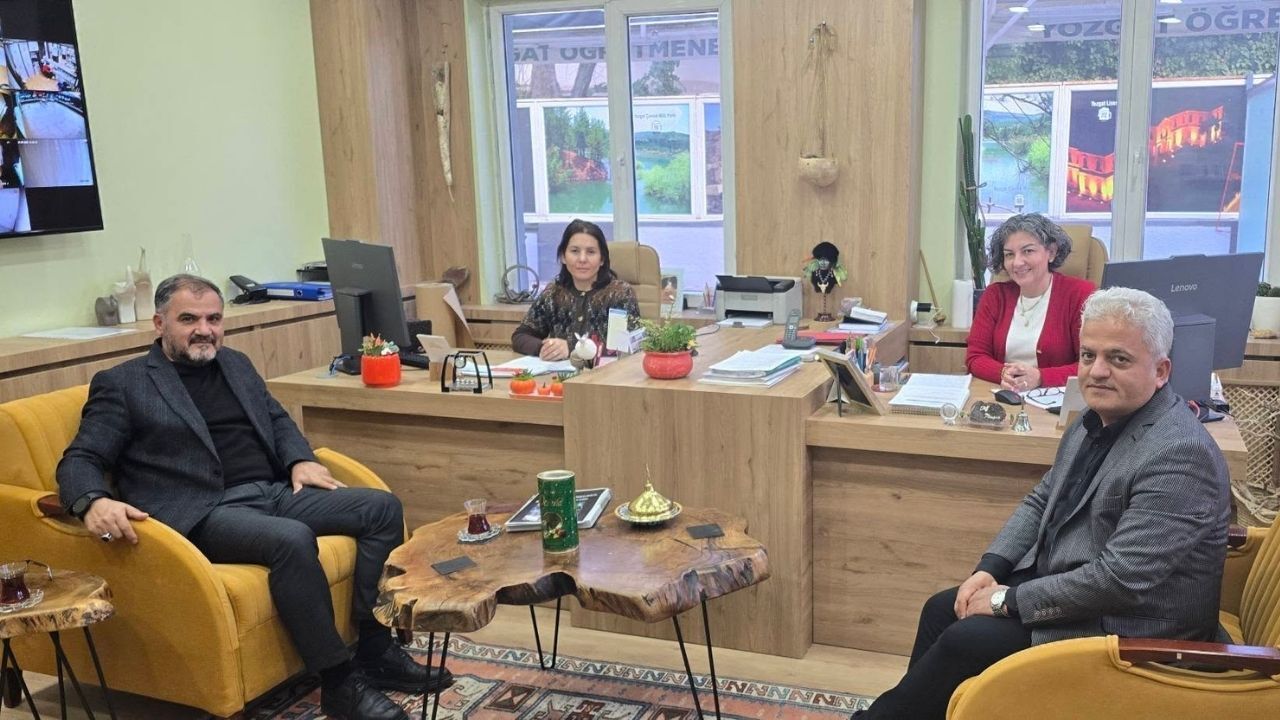 Başkan Şerefli'den eğitim çalışanlarına ziyaret