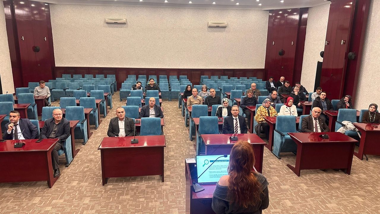 Yozgat'ta personele bağımlılıkla mücadele eğitimi