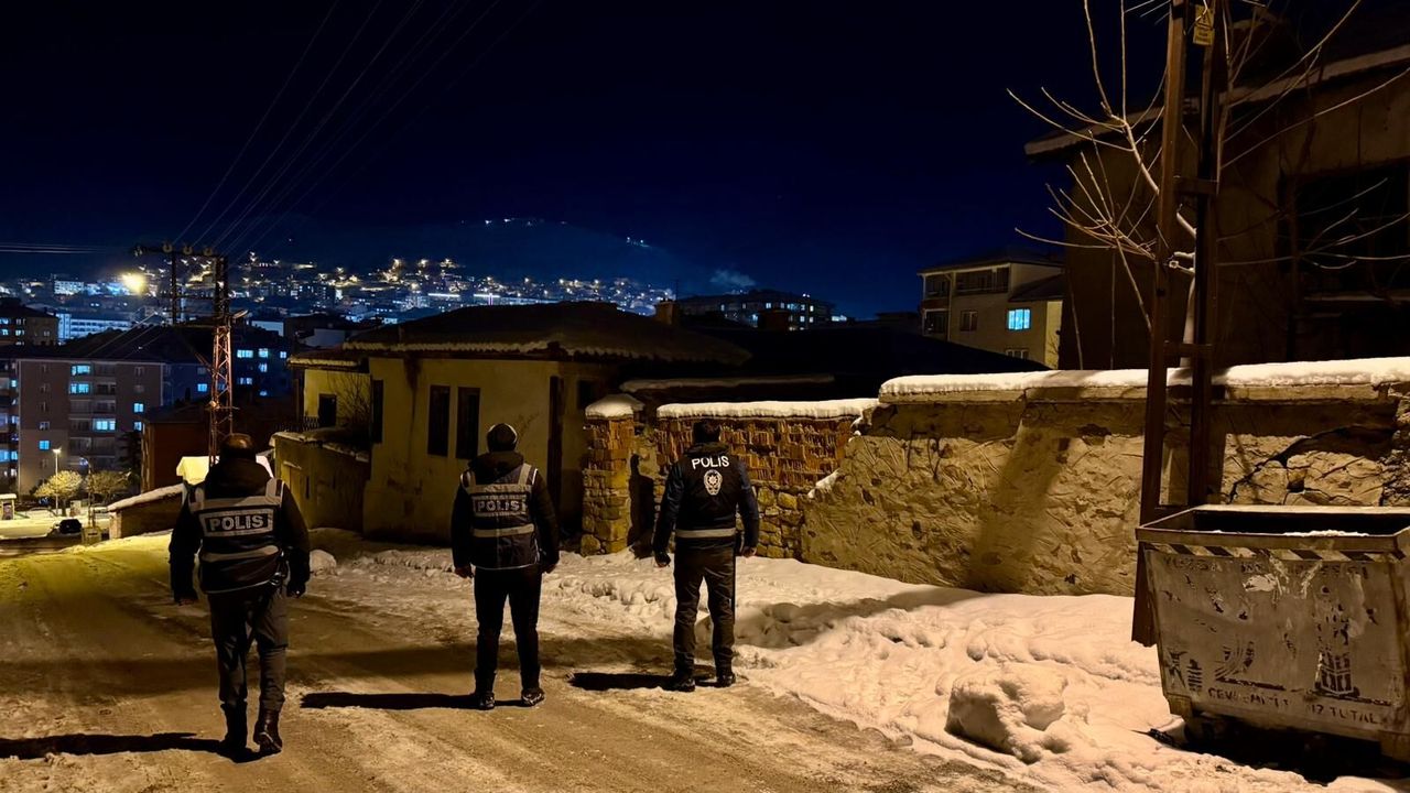 Yozgat'ta Güvenli Müdahale Timi görevde