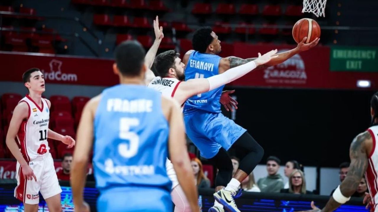 FIBA Avrupa Kupası: Zaragoza: 76 - Aliağa Petkimspor: 71