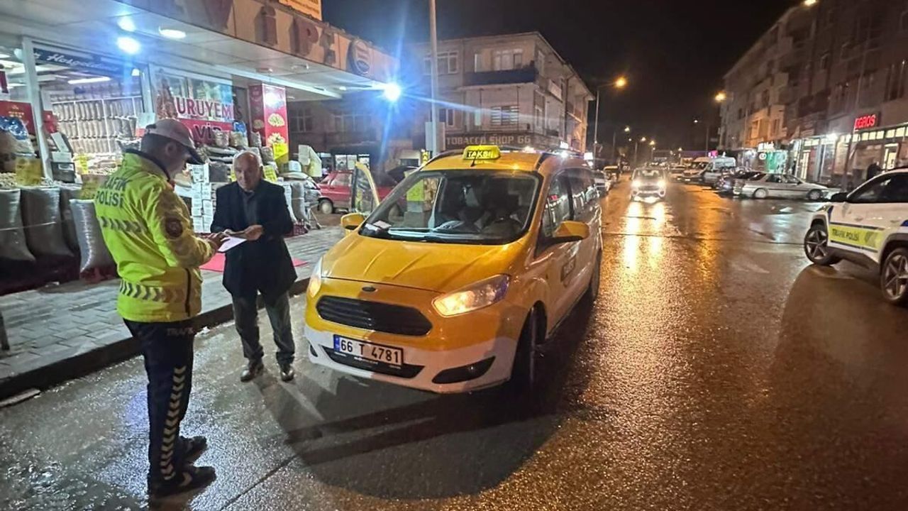 Sorgun’da trafik denetimi: 54 araca ceza