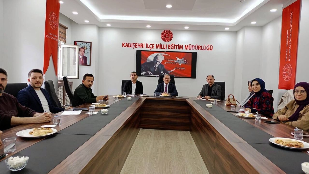 Kadışehri'nde değerlendirme toplantısı yapıldı