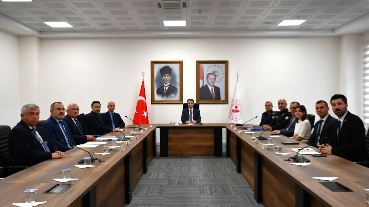 Sorgun’da 2026 yılı okul güvenliği toplantısı düzenlendi