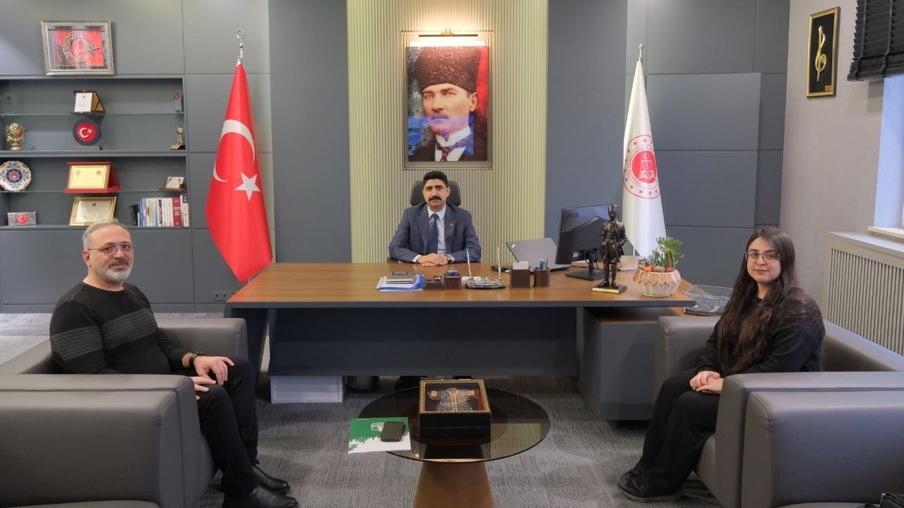Yozgat Başsavcısı Aydoğan İleri Gazetesini ağırladı