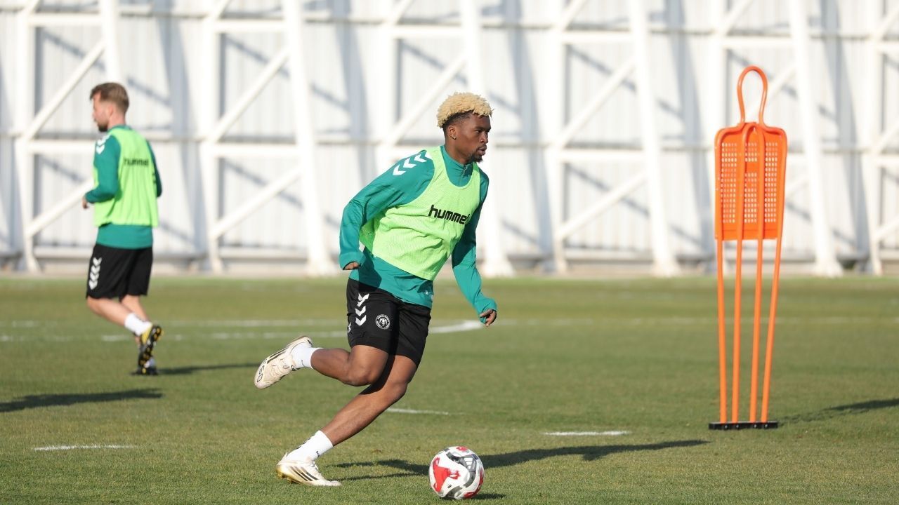 Konyaspor, Galatasaray maçı hazırlıklarını devam ettiriyor