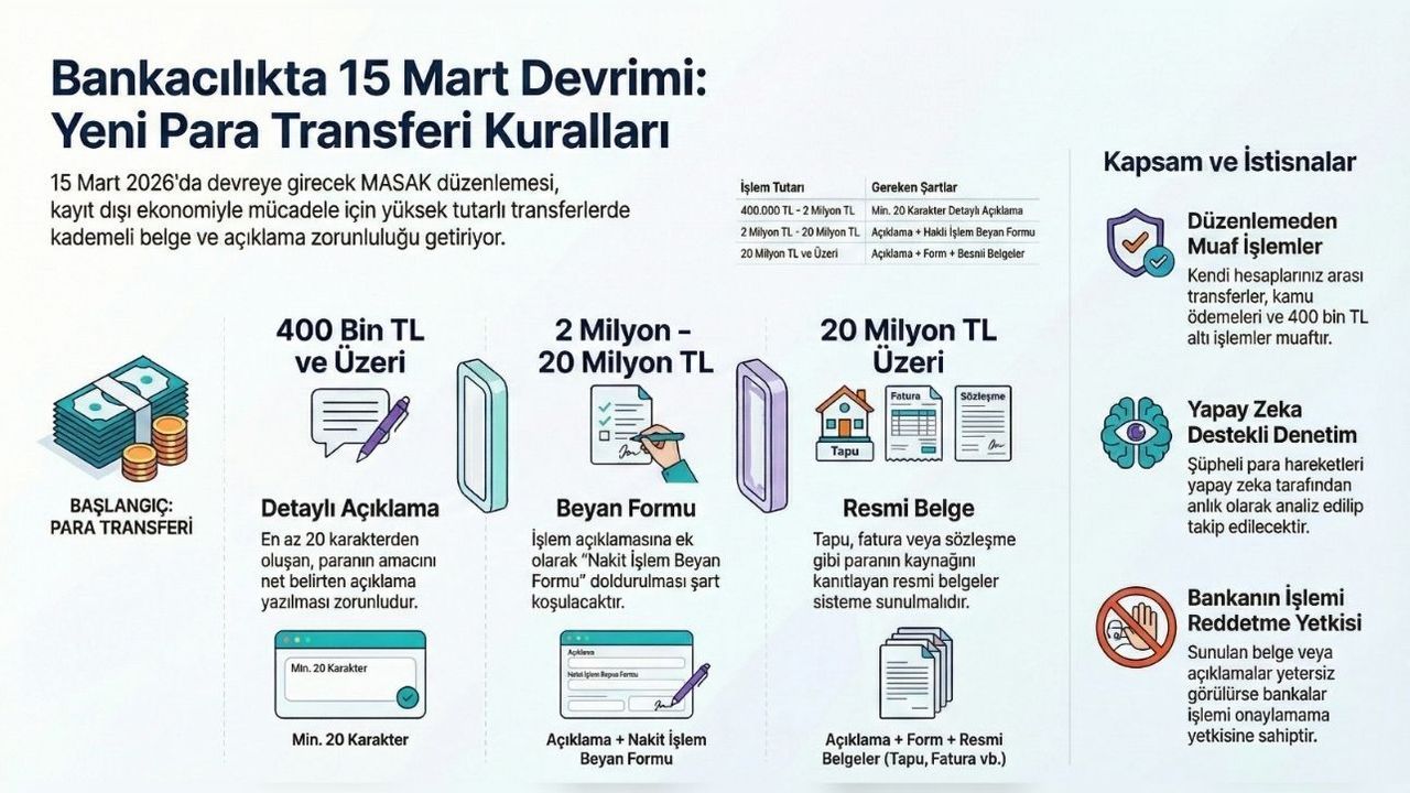 Bankacılıkta 15 Mart Devrimi: Para Transferlerinde Yeni Dönem
