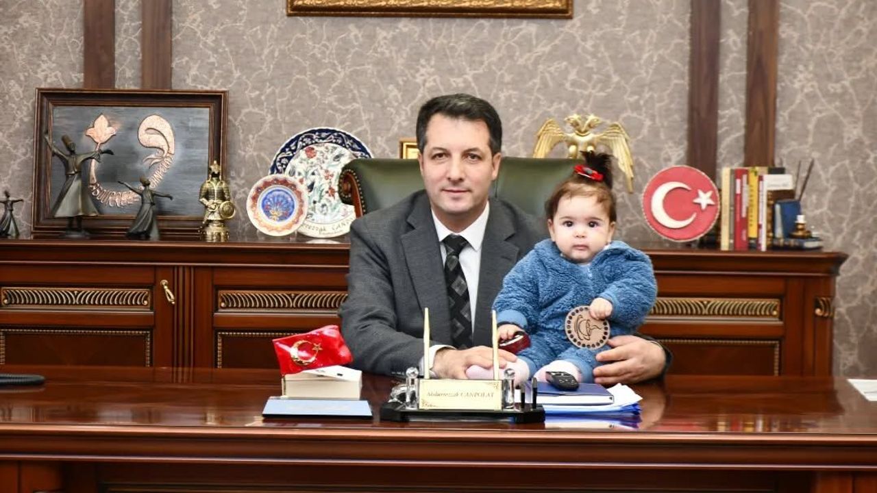 SMA Tip-1 hastası Alya bebek ve ailesi Sorgun Kaymakamını ziyaret etti