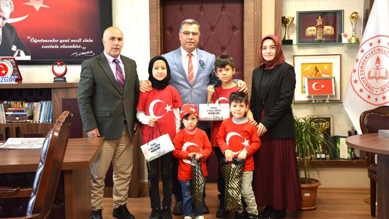 Yozgat Atatürk Anadolu İmam Hatip Lisesi birincilerden anlamlı ziyaret