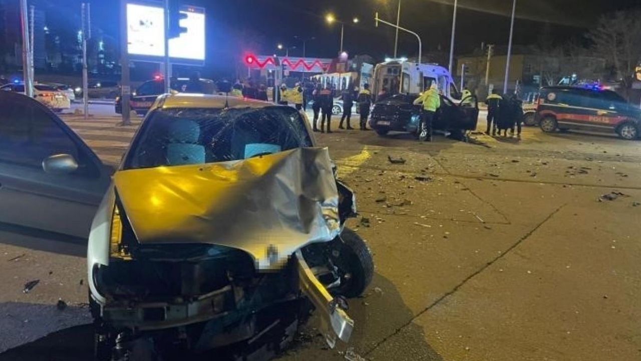 Takip sırasında kaza: Polisten kaçan 3 kişi yaralandı