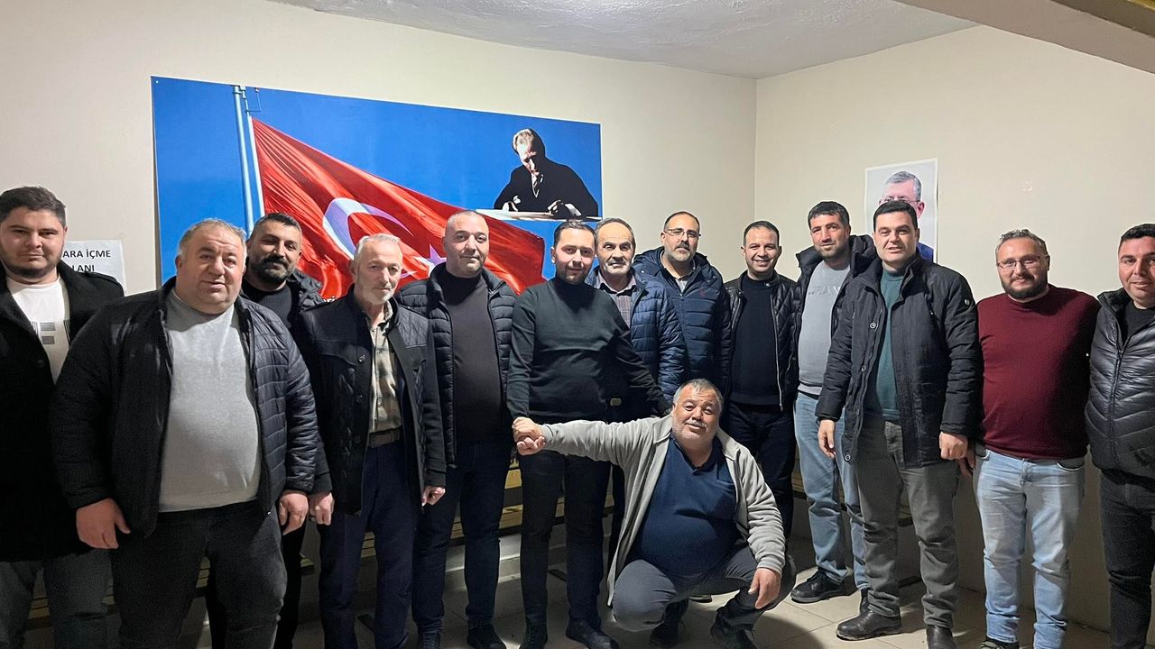 Boğazlıyan Taşıyıcılar Kooperatifi Yozgat'ta CHP’ye nezaket ziyareti