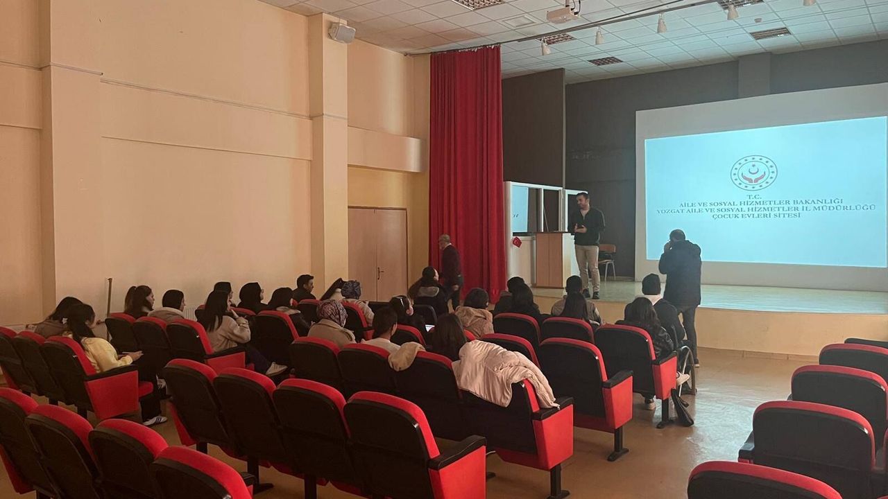Yozgat’ta geleceğin sosyal hizmet uzmanları Çocuk Evleri Sitesinde saha deneyimi kazandı