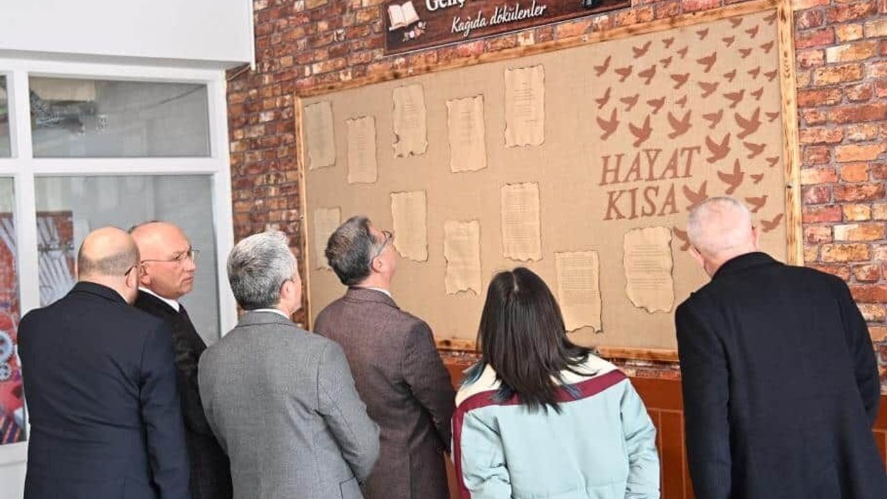 Sorgun Mevlüde Ahmet Doğanay Fen Lisesinde Mustafa Kutlu paneli