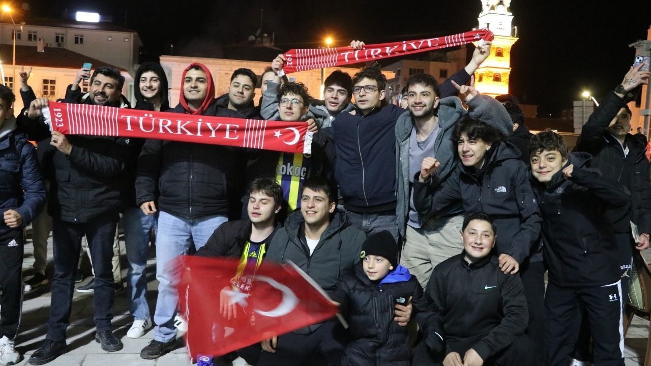 Türkiye'nin Dünya Kupası biletine Yozgat'ta coşkulu kutlama