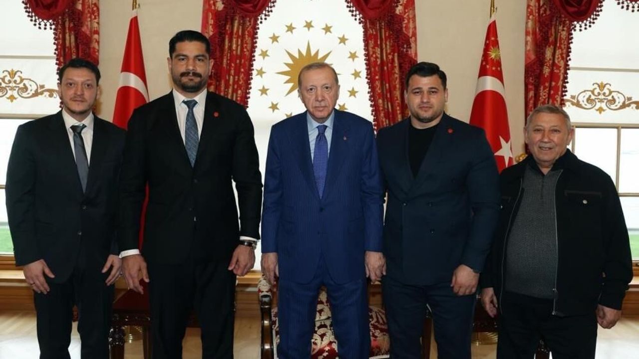 Yozgatlı güreşçi Kayaalp'ten Cumhurbaşkanı Erdoğan'a rekor sözü
