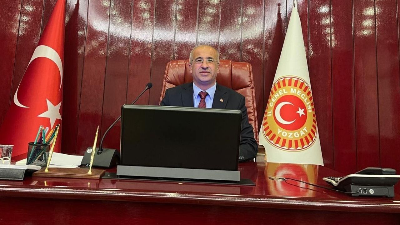 Yozgat İl Genel Meclisinde Başkan Vekili Şerafettin Akdağ'dan açıklama