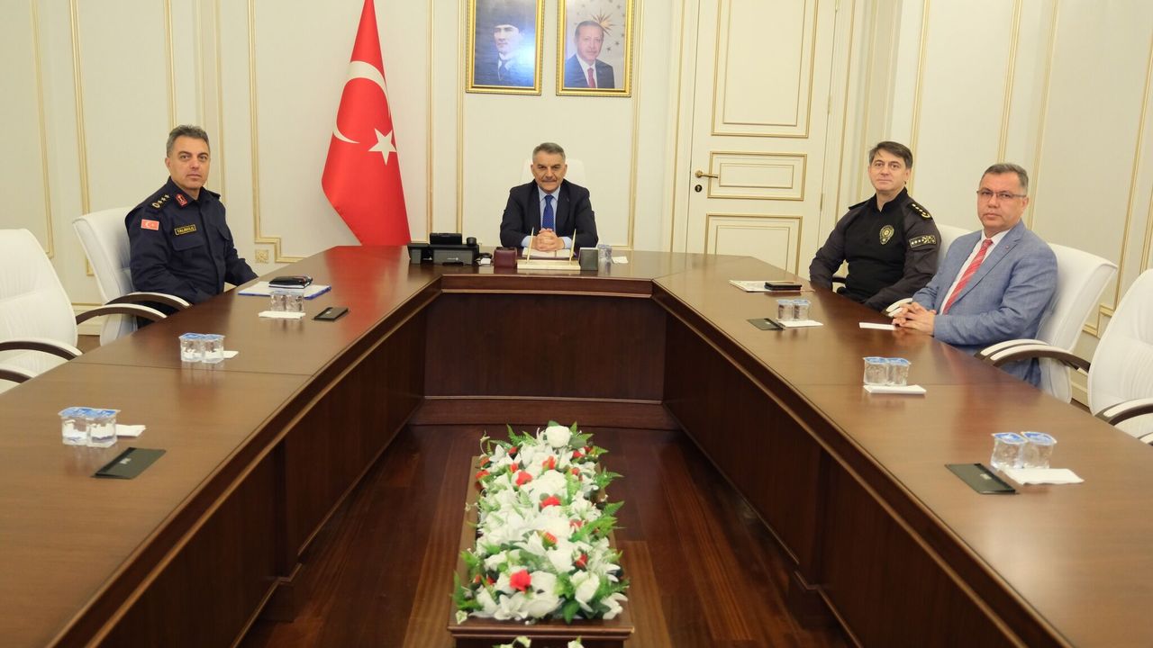Yozgat’ta eğitim için güvenlik toplantısı
