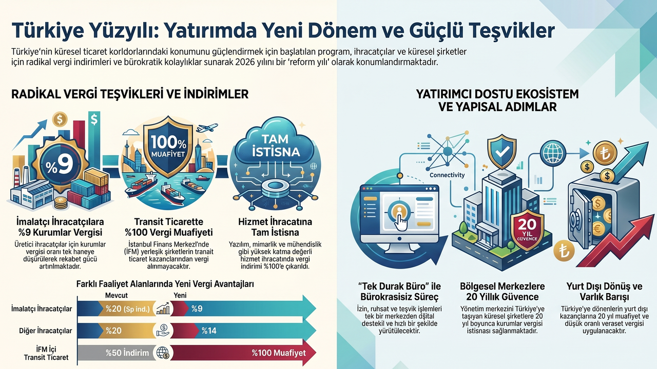 İhracatta Radikal Adım: Kurumlar Vergisi %25’ten %9’a Çekiliyor