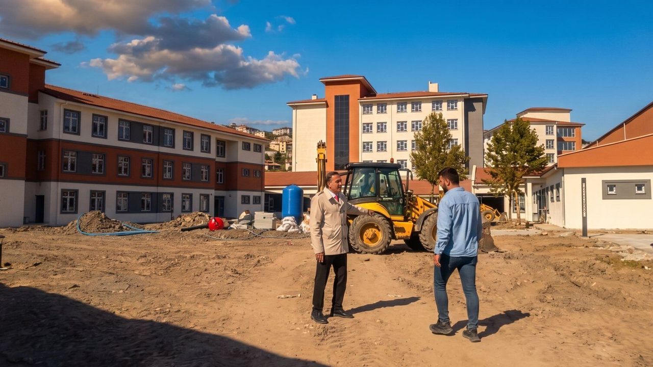 Yozgat’ta Endüstri Meslek Lisesi projesi hızla ilerliyor