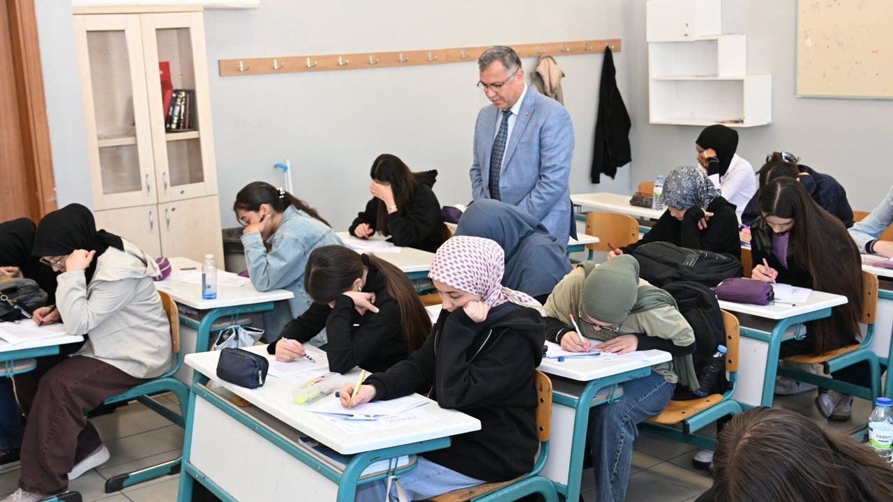 Yozgat’ta LGS hazırlıkları yerinde incelendi: MEBİ denemesi uygulandı