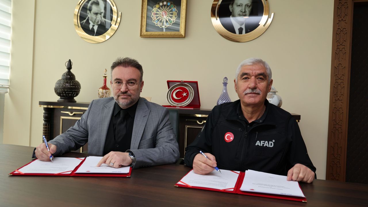 Yozgat Bozok Üniversitesi ile AFAD arasında afet protokolü imzalandı