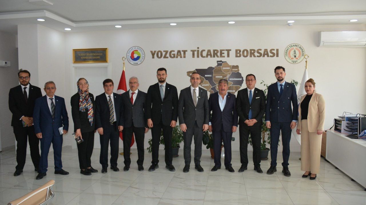 İYİ Parti'den Yozgat Ticaret Borsasına ziyaret