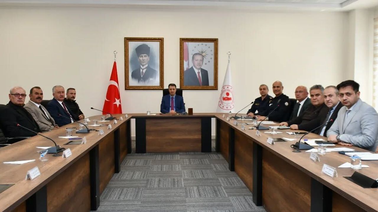 Sorgun’da orman yangınlarına karşı tedbir toplantısı yapıldı