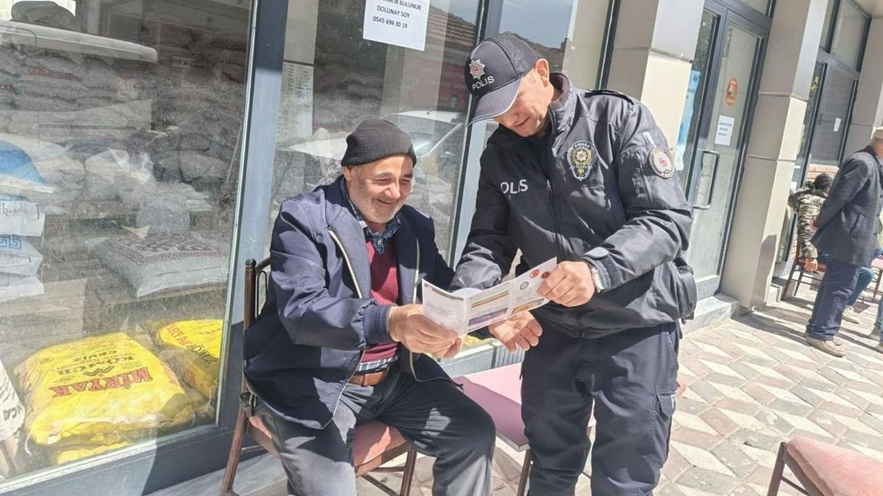 Yenifakılı’da önleyici polislik çalışması: Vatandaşlara bilgilendirme yapıldı
