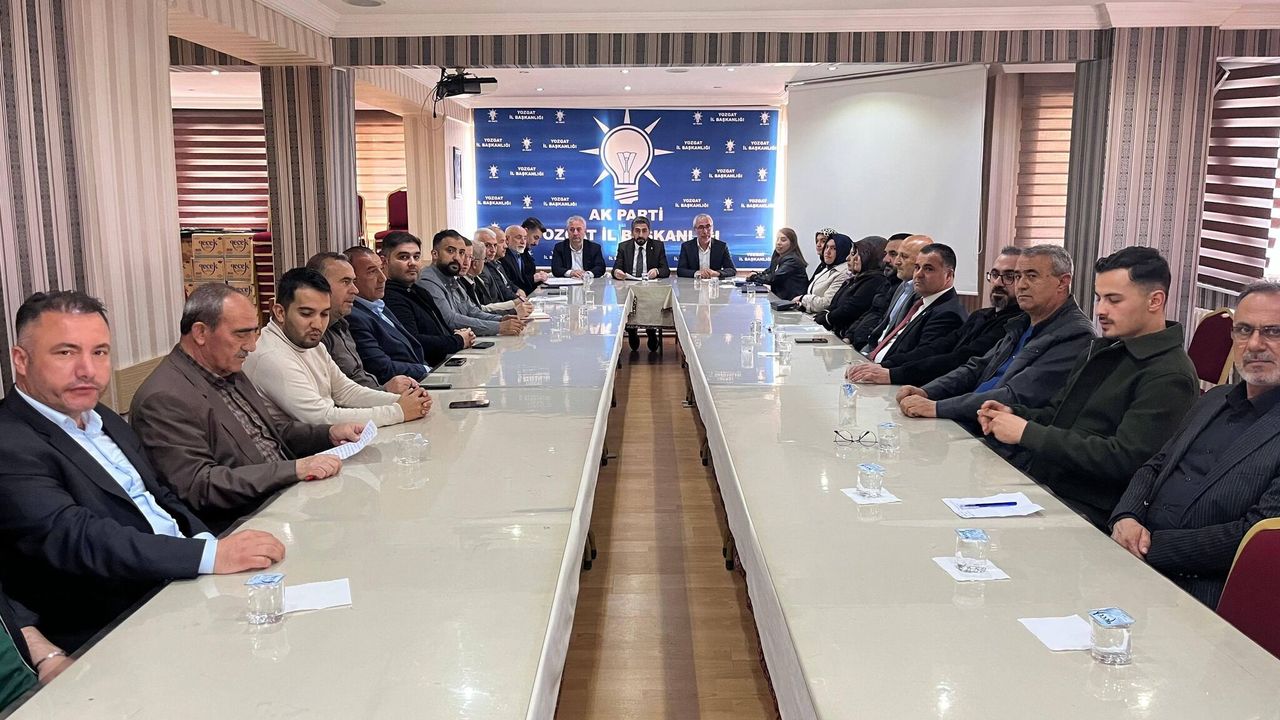 AK Parti Yozgat’ta haftalık teşkilat toplantısı