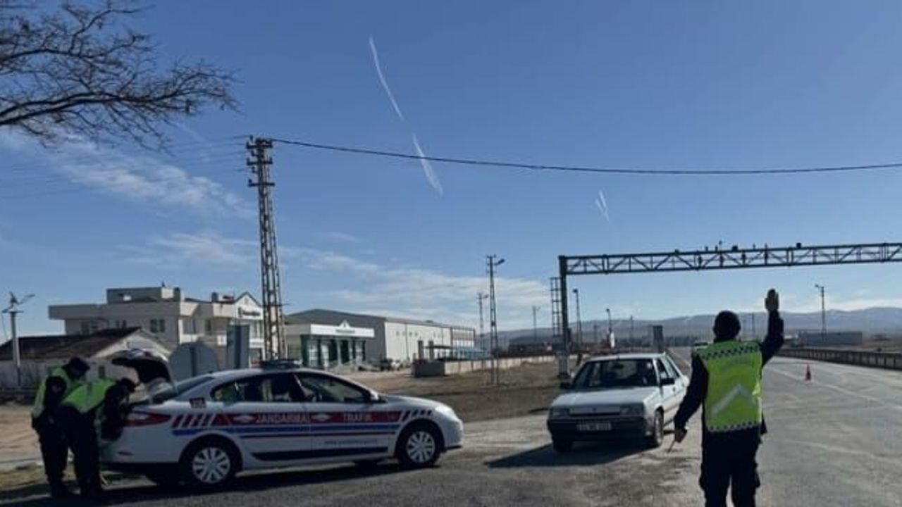 Yozgat'ta jandarmadan denetim ve eğitim