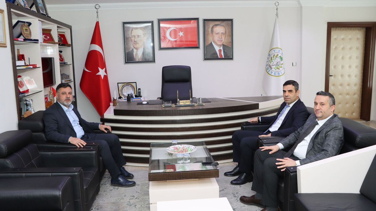 TCDD Bölge Müdür Yardımcısı Hasan Üney’den Yerköy Belediyesine ziyaret