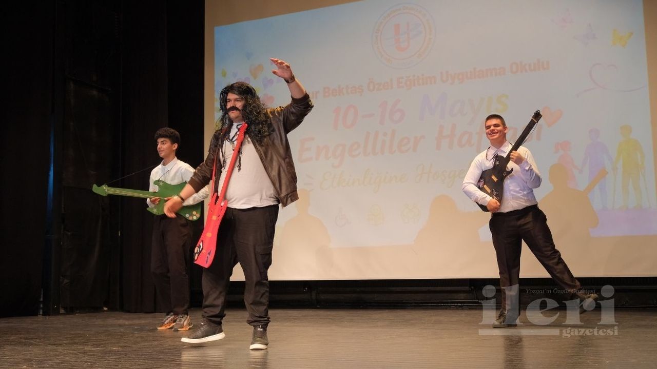 Yozgat'ta özel çocuklardan özel etkinlik
