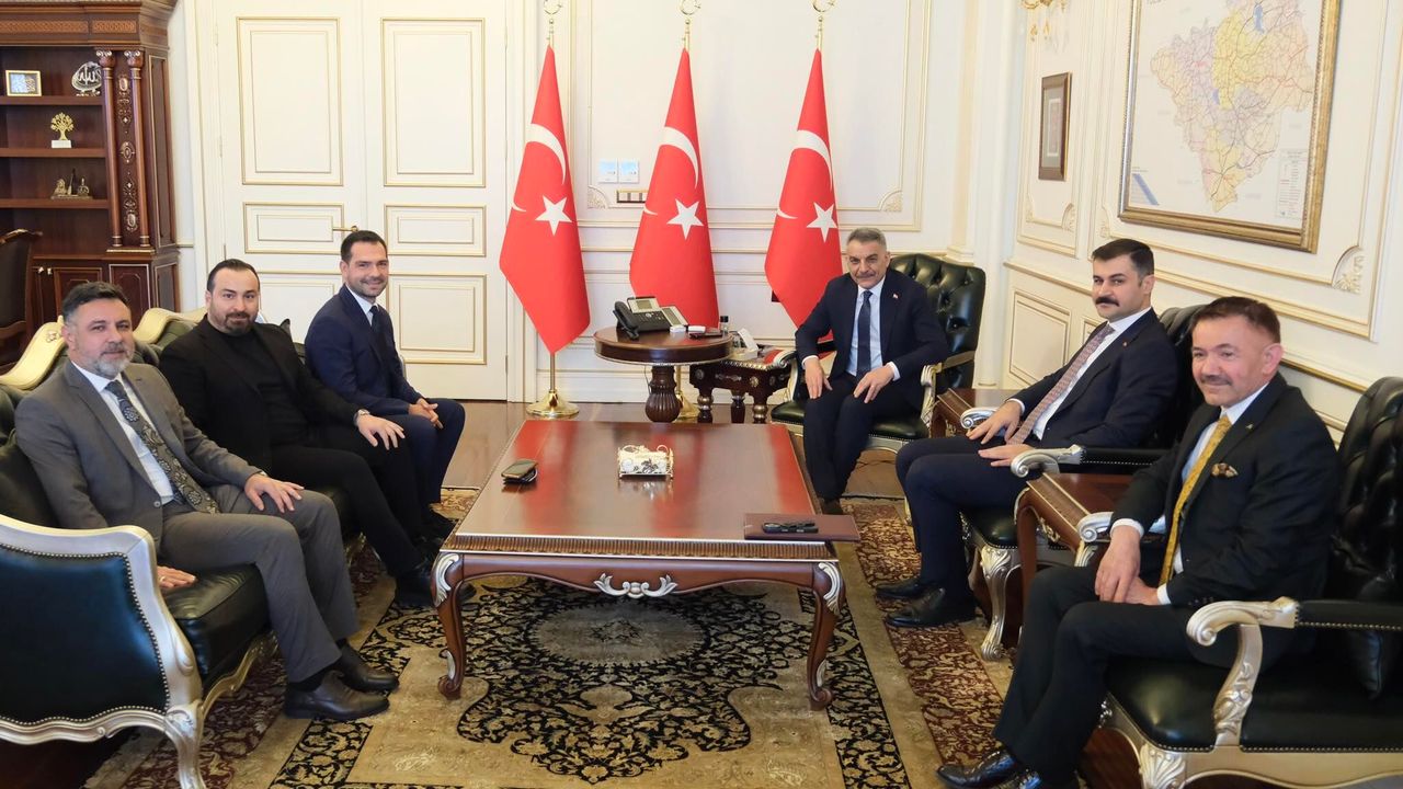 Boynukalın ve beraberindeki heyet Yozgat Valisi Özkan’ı ziyaret etti