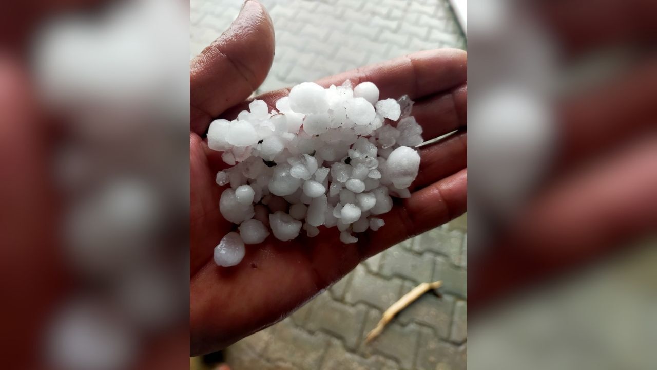 Çorum’da dolu yağışı etkili oldu