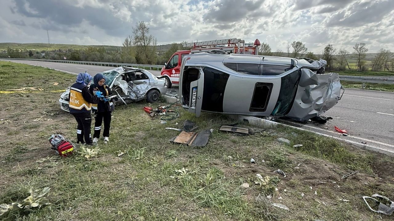 Yozgat’ta korkunç kaza! 1 ölü, 1 yaralı