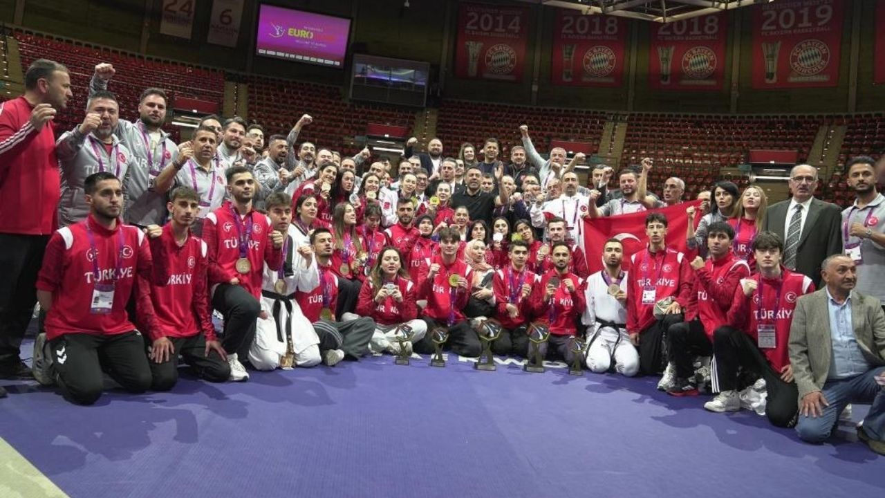 Milli Taekwondocular Avrupa’da zirveyi korudu