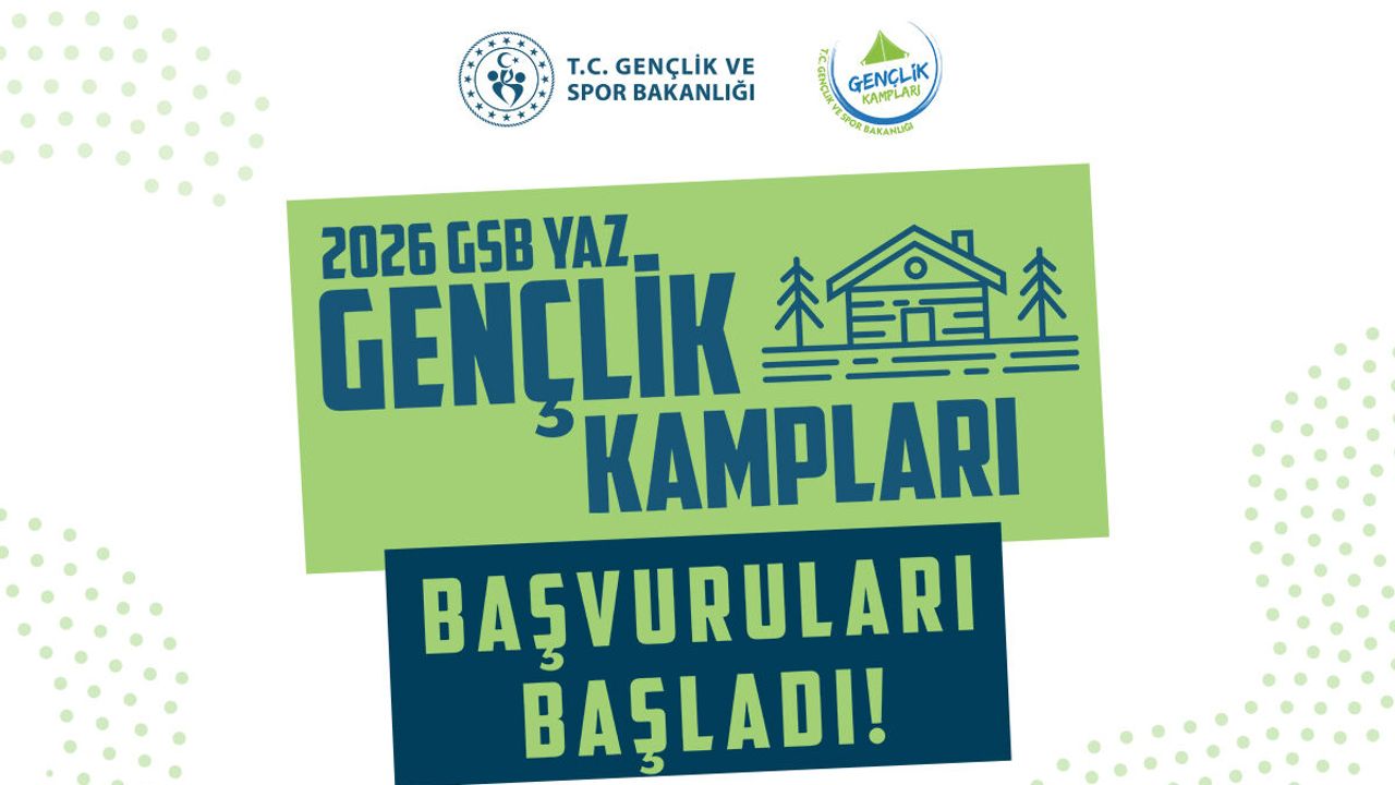 Yaz Gençlik Kampları için başvurular başladı
