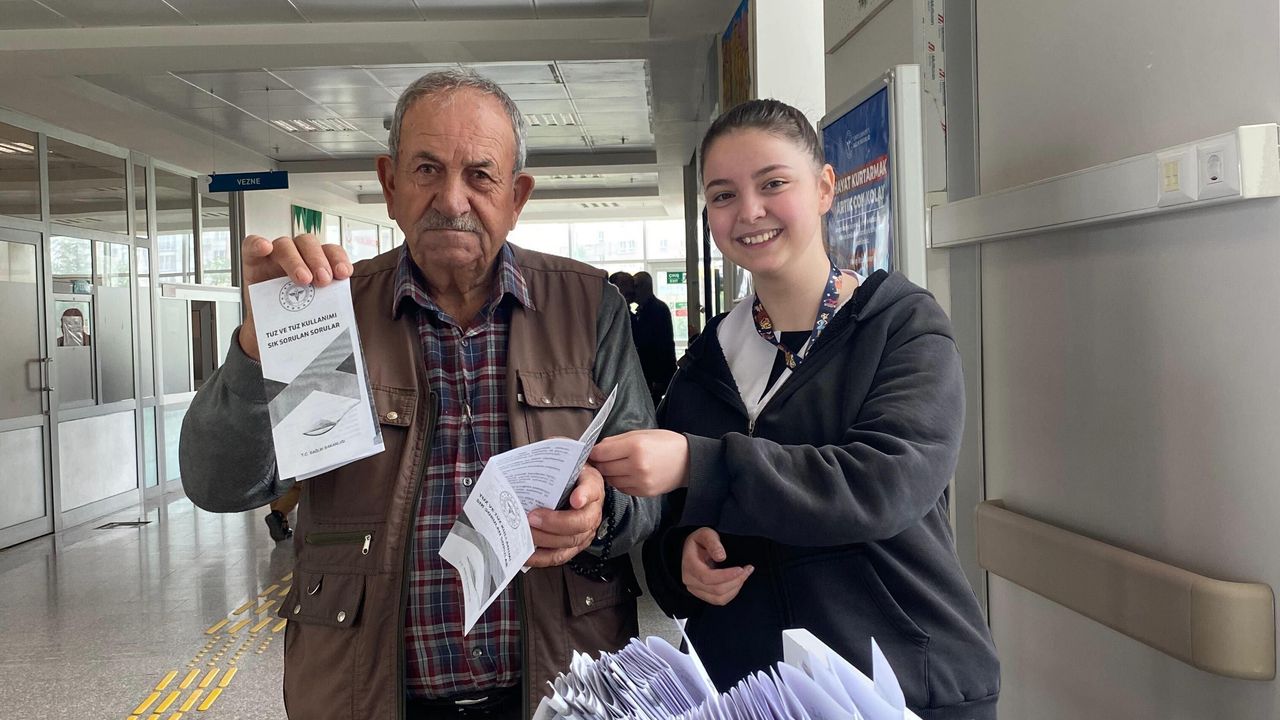 Yozgat'ta tuz tüketimine karşı farkındalık etkinliği