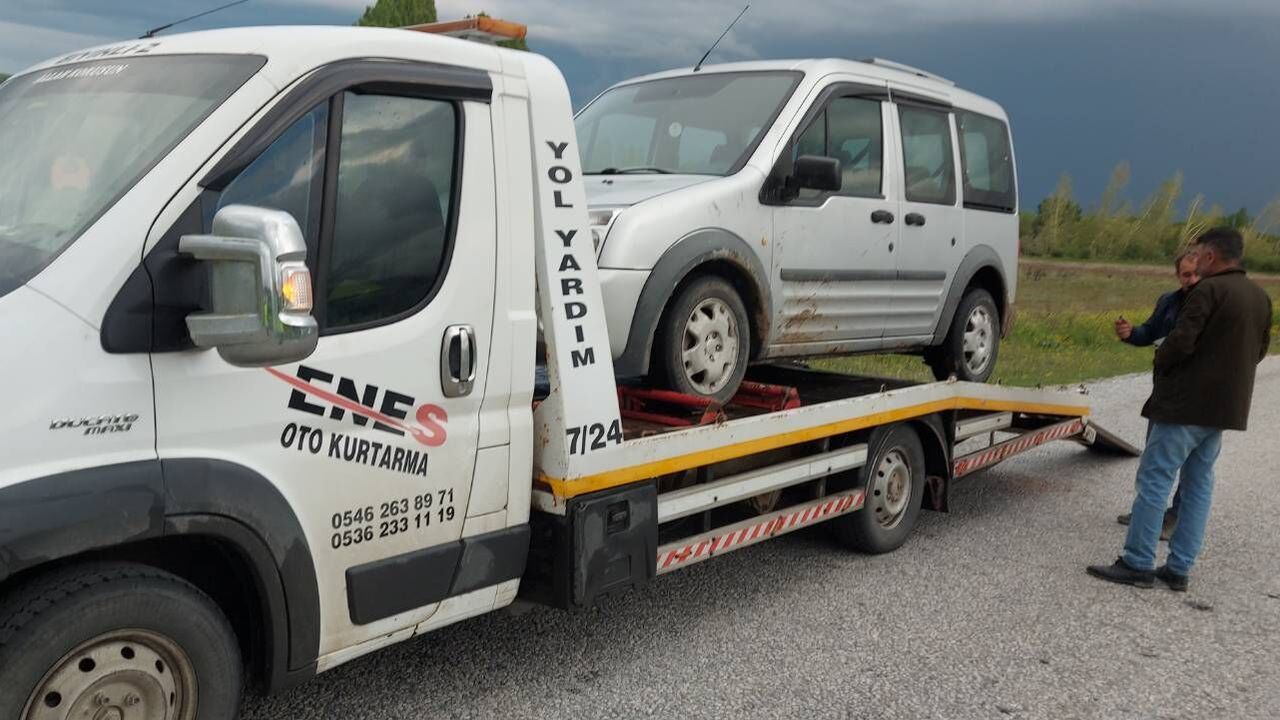 Sorgun’da hacizli araç yakalandı! Trafikten men edildi
