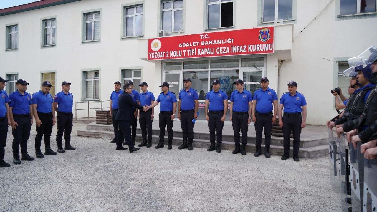 Genel Müdür Çelebi Yılmaz Yozgat'ta cezaevi personelini ziyaret etti
